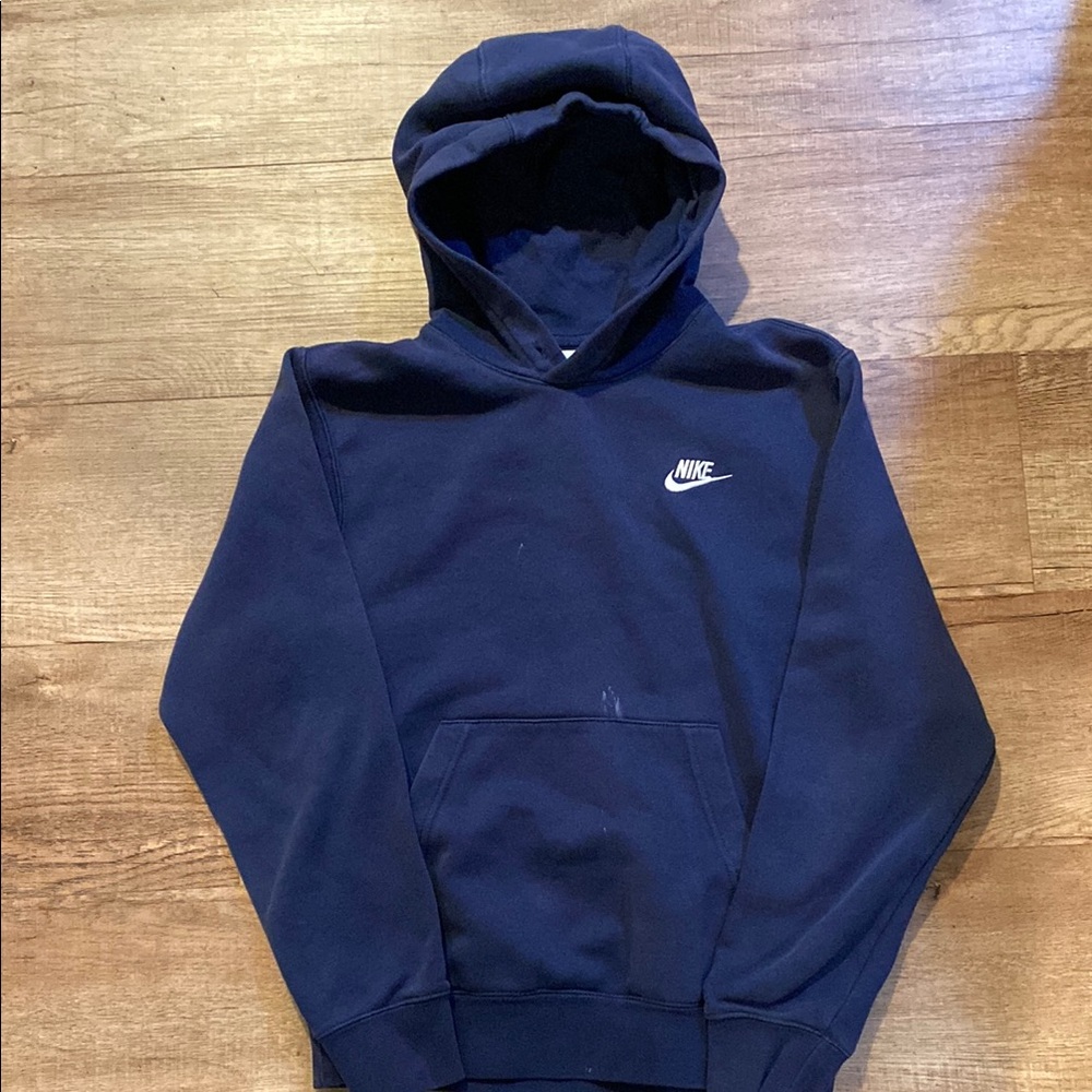 Nike Men's Navy Blue Hoodie
